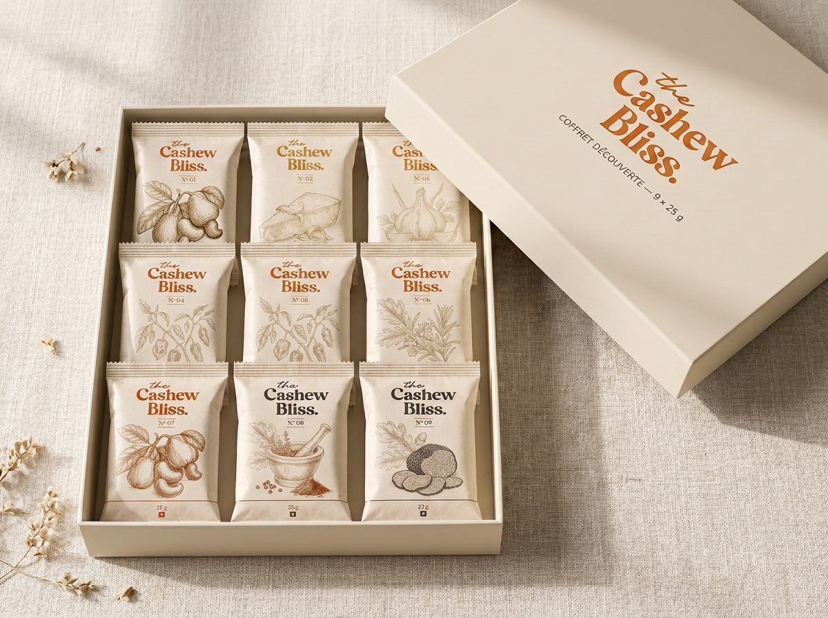 Coffret découverte Le Mini Poche, neuf sachets de 25 g